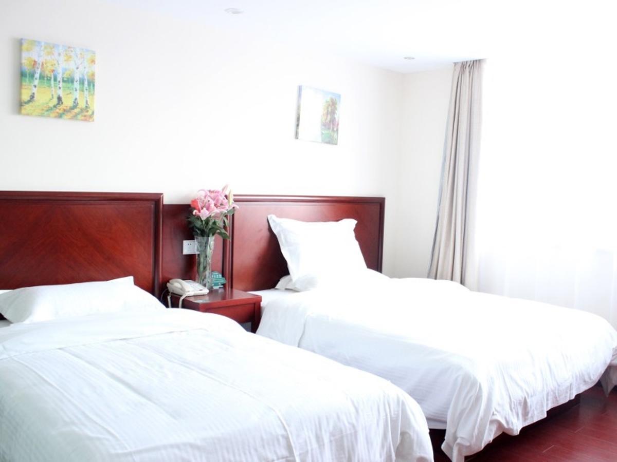 Greentree Inn Shandong Rizhao East Haiqu Road Business Hotel Bagian luar foto