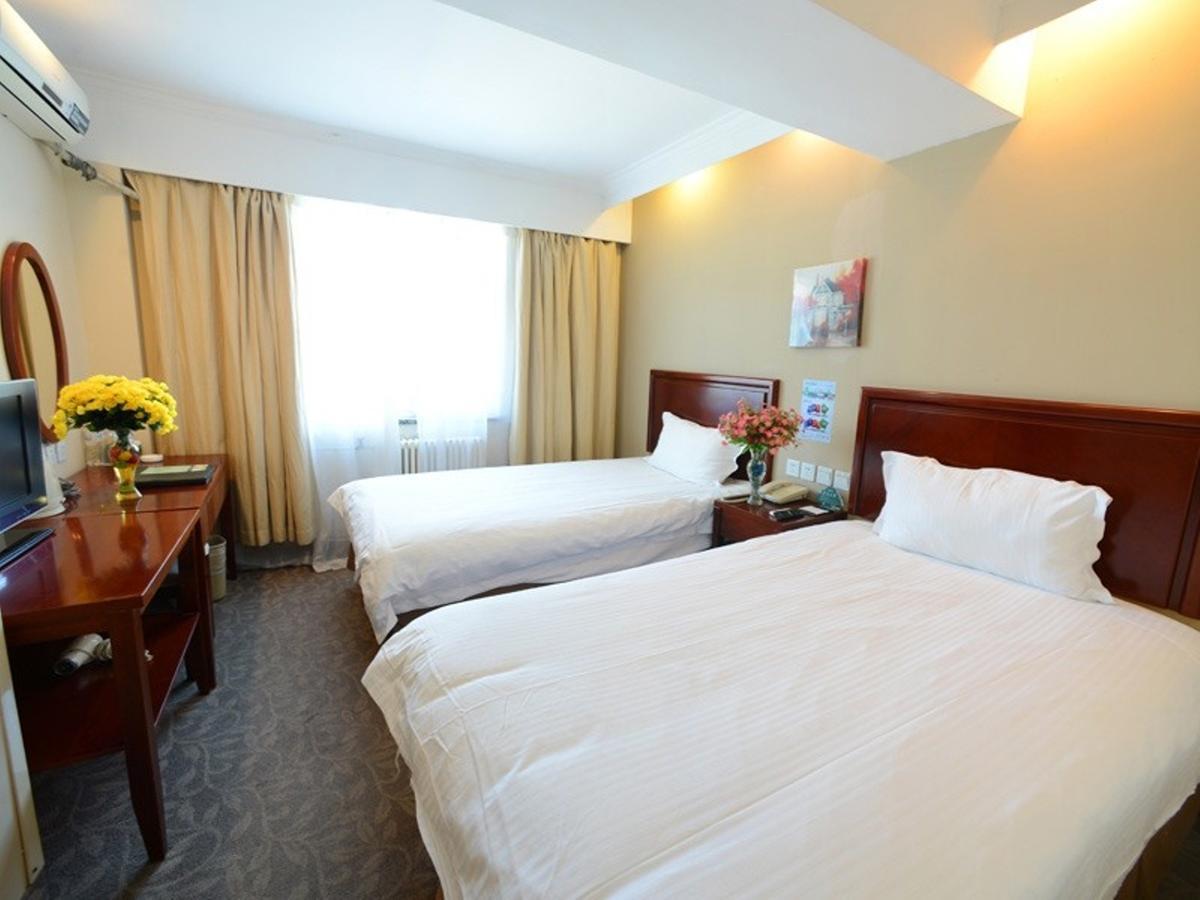 Greentree Inn Shandong Rizhao East Haiqu Road Business Hotel Bagian luar foto